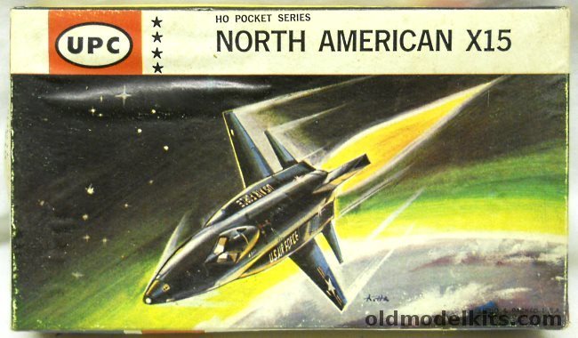 UPC 1/98 North American X-15 (ex-Marusan), 7032-49 plastic model kit
